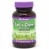 Bluebonnet Cat’s Claw Bark Extract - 60 Cápsulas De Origen Vegetal - Puro Estado Fisico