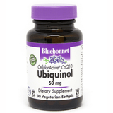 Bluebonnet CellularActive CoQ10 Ubiquinol - 50 mg - Vegetarian Softgels - Puro Estado Fisico