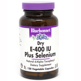 Bluebonnet Dry E-400 IU Plus Selenium - Vegetable Capsules - Puro Estado Fisico