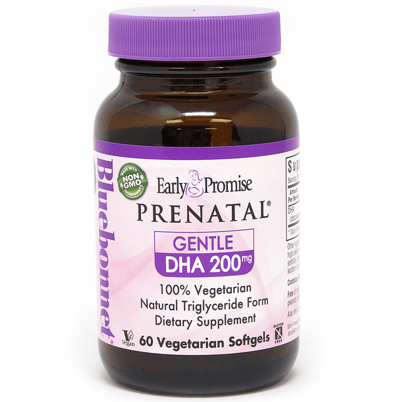 Bluebonnet Early Promise Prenatal Gentle DHA 200 mg - Puro Estado Fisico