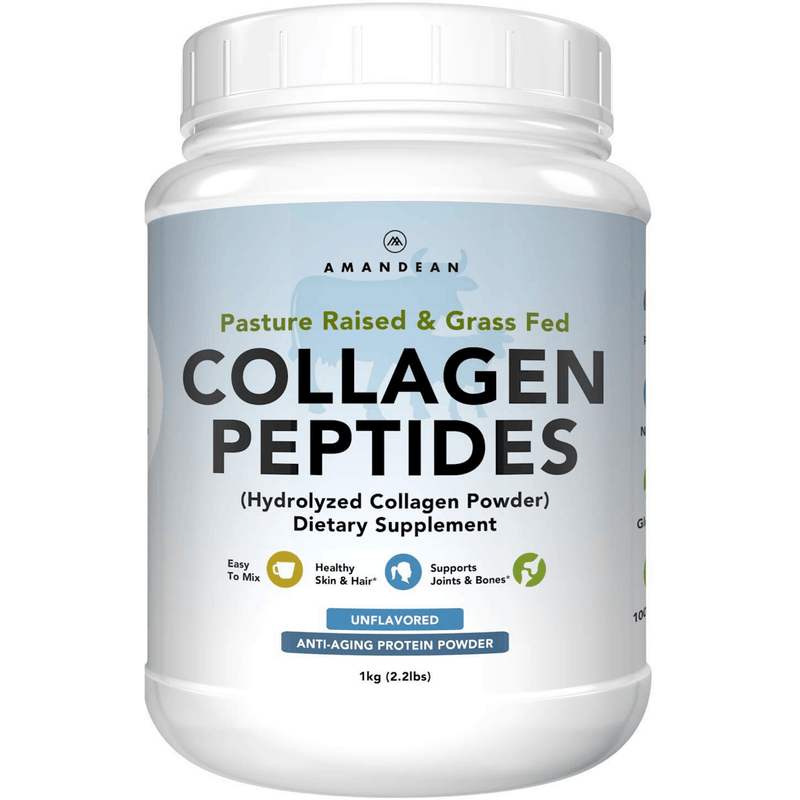 Amandean Collagen Peptides - Sin Sabor - Polvo - Puro Estado Fisico