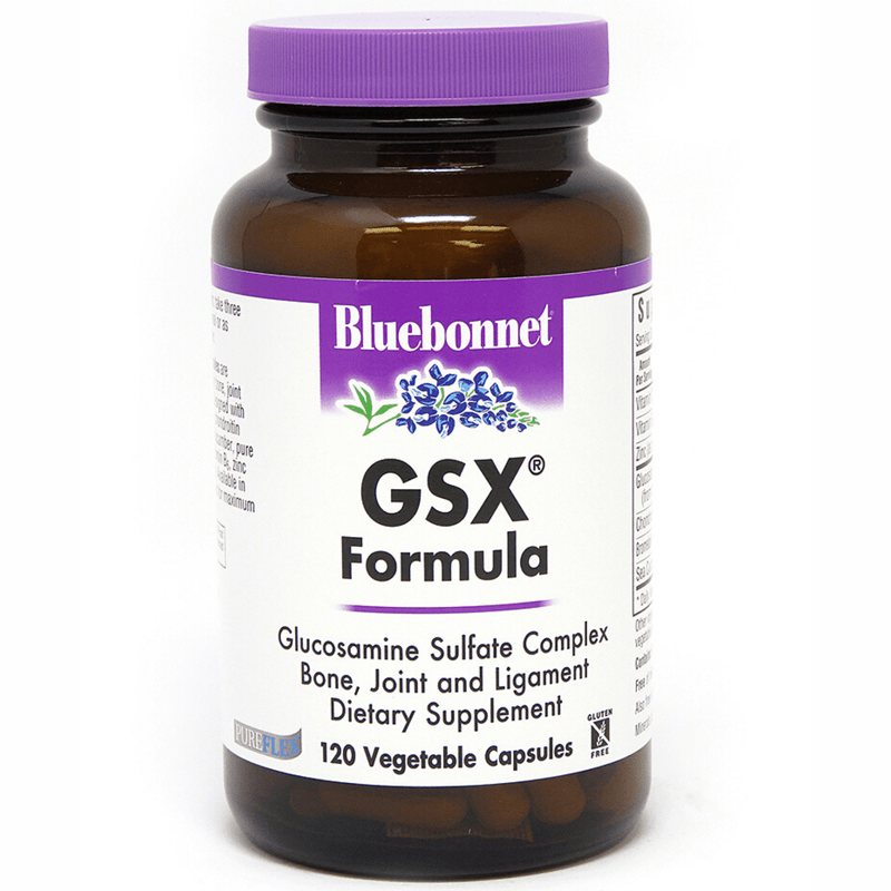 Bluebonnet GSX Formula - 120 Cápsulas De Origen Vegetal - Puro Estado Fisico