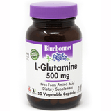 Bluebonnet L-Glutamine - 500 mg - Vegetable Capsules - Puro Estado Fisico