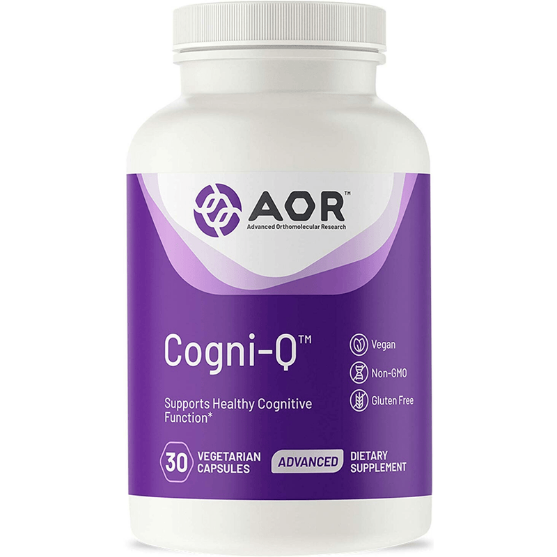 AOR Cogni-Q - 30 Cápsulas Vegetarianas - Puro Estado Fisico