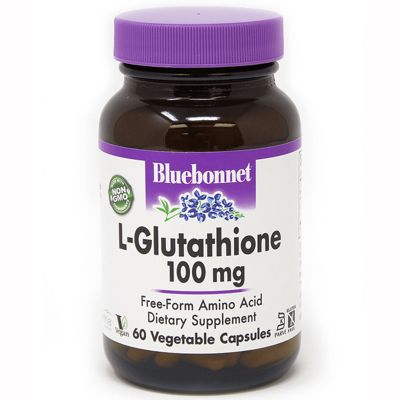 Bluebonnet L-Glutathione - 100 mg - Puro Estado Fisico
