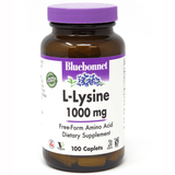Bluebonnet L-Lysine - 1000 mg - Puro Estado Fisico
