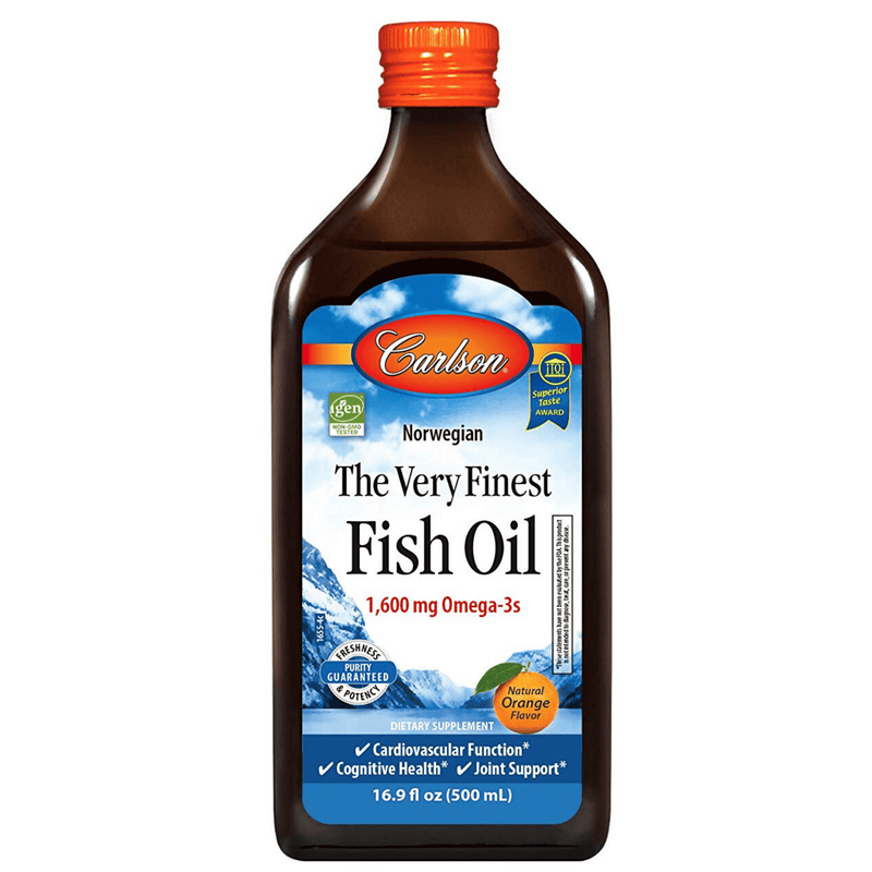 Carlson The Very Finest Fish Oil - 1600 mg - Puro Estado Fisico