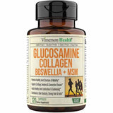 Glucosamina con colageno y Boswellia - 120 Cápsulas - Puro Estado Fisico