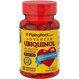 Piping Rock Ubiquinol 200 mg - 60 Cápsulas Blandas de Liberación Rápida - Puro Estado Fisico