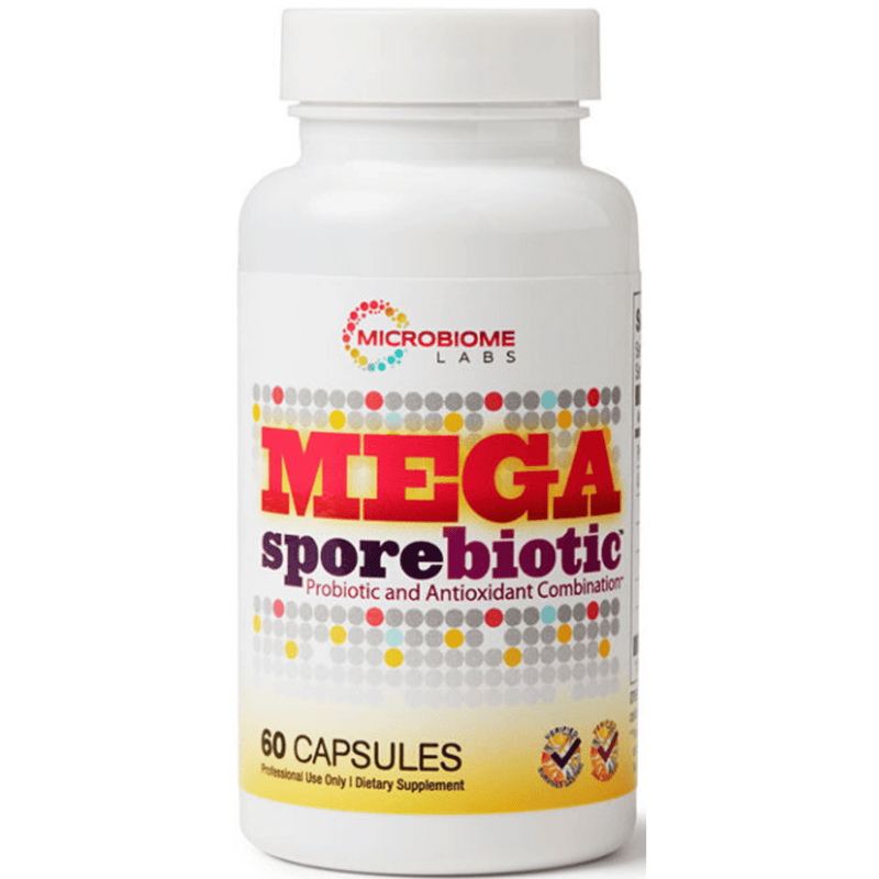 Microbiome Labs Mega Spore Biotic - 60 Cápsulas - Puro Estado Fisico