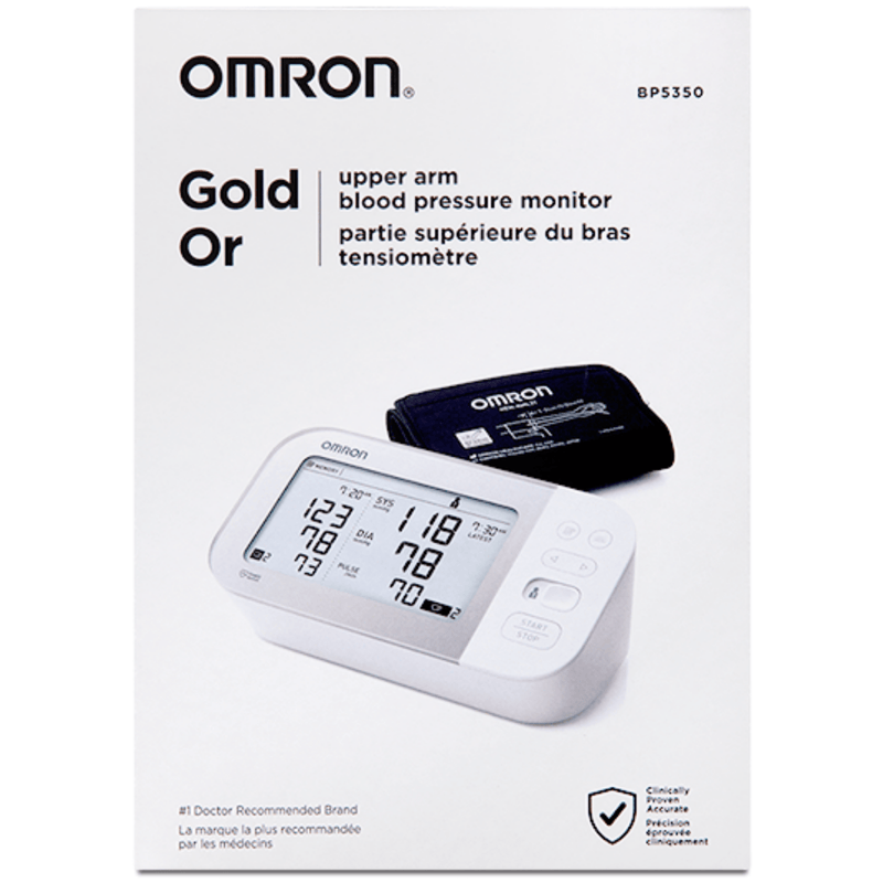 Omron Gold Bluetooth BP5350 Tensiometro Digital - Puro Estado Fisico