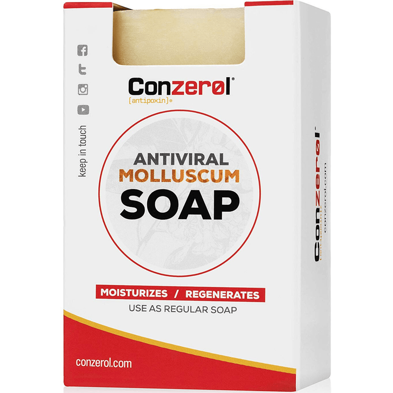 Conzerol Antiviral Molluscum Soap - Puro Estado Fisico
