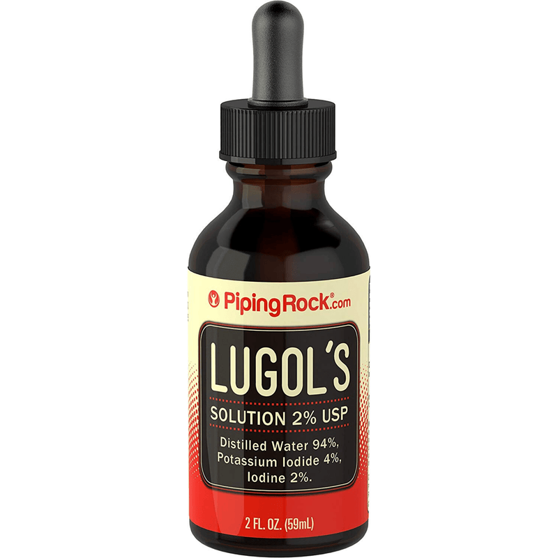 Piping Rock Lugol's Solution 2% - 59 ml - Puro Estado Fisico