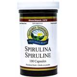 Nature's Sunshine Spiruline - 100 Cápsulas - Puro Estado Fisico