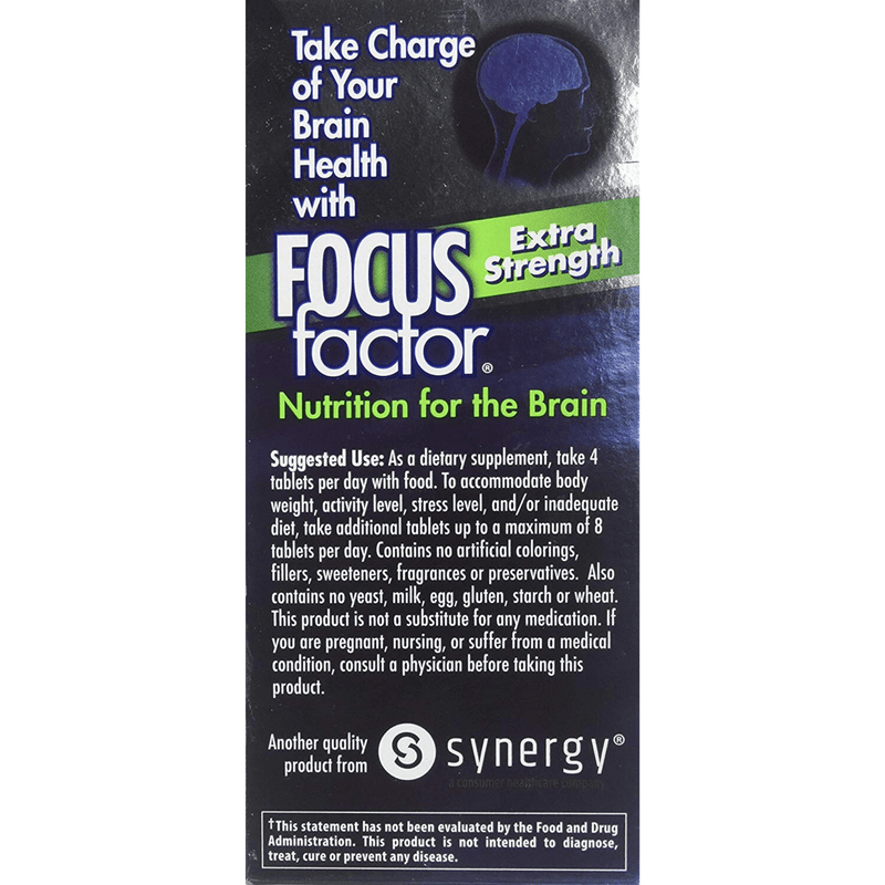 Focus Factor Nutrition for the Brain - Puro Estado Fisico