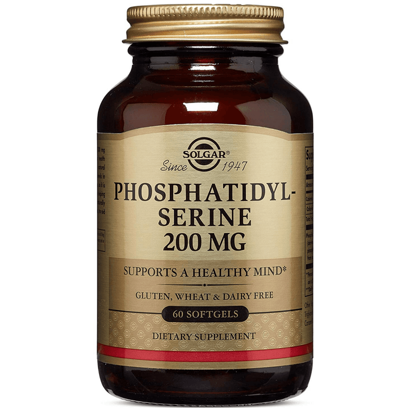 Solgar Phosphatidylserine 200 mg - 60 Cápsulas Blandas - Puro Estado Fisico