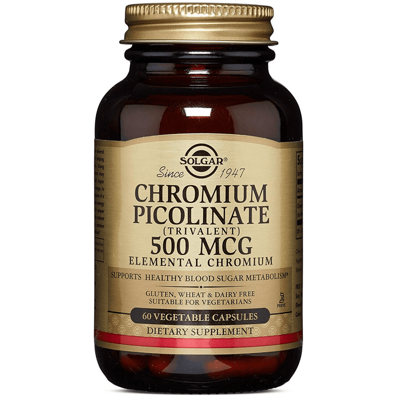 Solgar Chromium Picolinate 500 mcg - Puro Estado Fisico