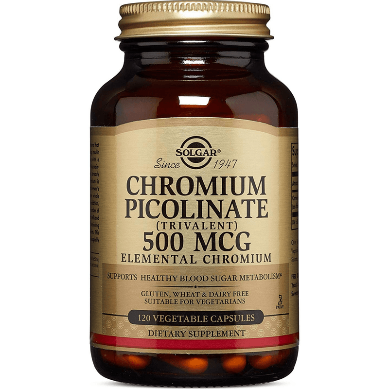 Solgar Chromium Picolinate 500 mcg - Puro Estado Fisico