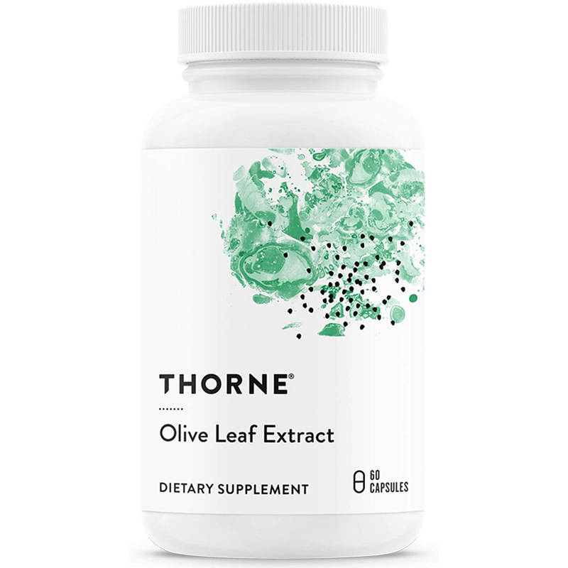 Thorne Research Olive Leaf Extract - 60 Cápsulas - Puro Estado Fisico