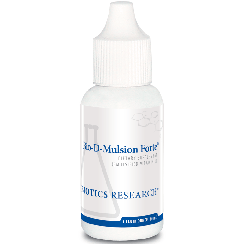 Biotics Research Bio-D-Mulsion Forte - 30 ml - Puro Estado Fisico