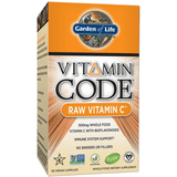 Garden of Life Vitamin Code Raw Vitamin C - Vegan Capsules - Puro Estado Fisico