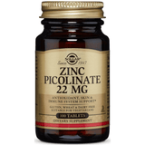Solgar Picolinato de Zinc 22 mg - 100 Tabletas - Puro Estado Fisico