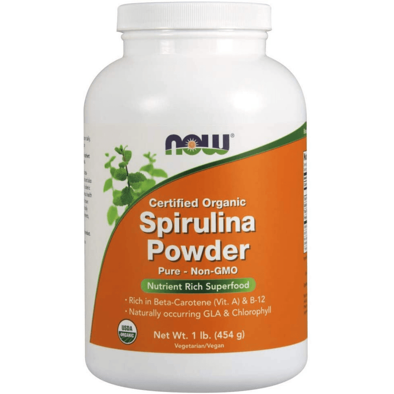 NOW Foods Spirulina Powder - Polvo - Puro Estado Fisico
