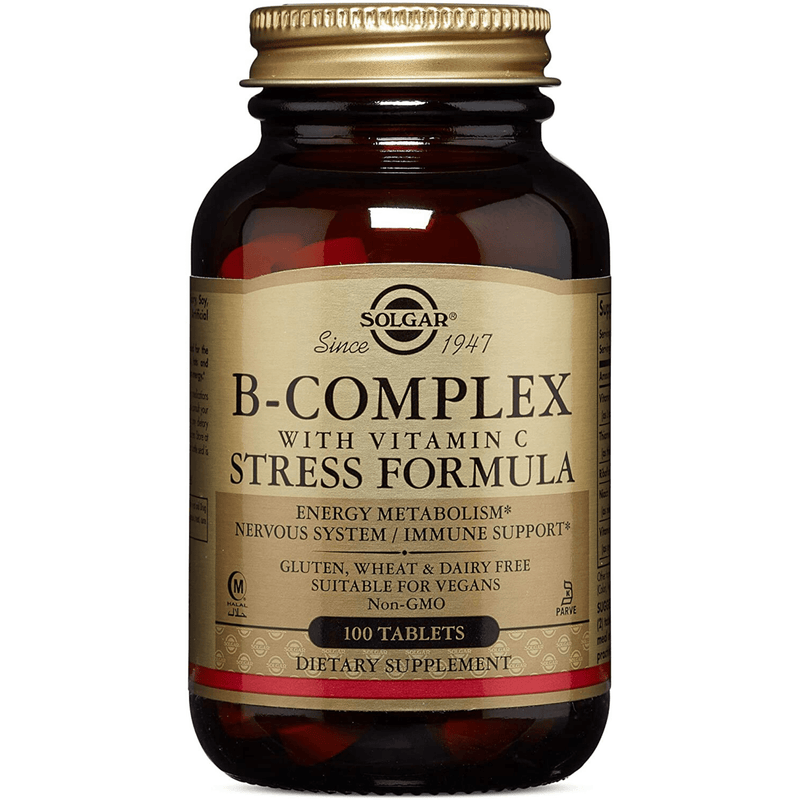 Solgar B-Complex with Vitamin C Stress Formula - Puro Estado Fisico