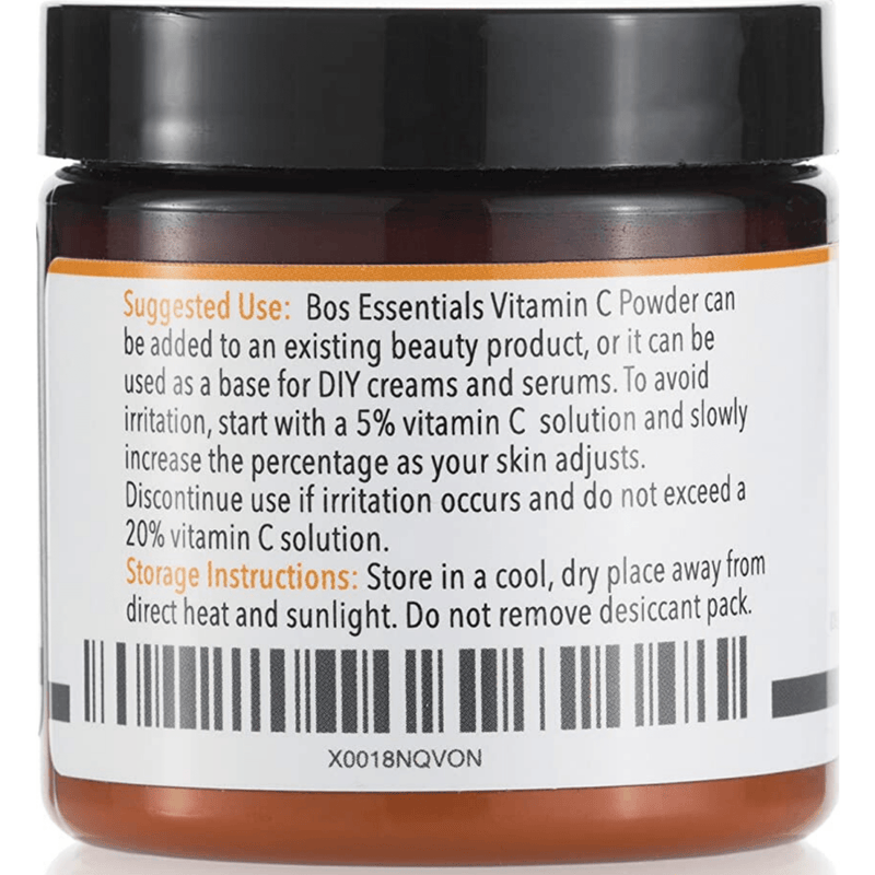 Bos Essentials Vitamin C Powder - 60 g - Puro Estado Fisico