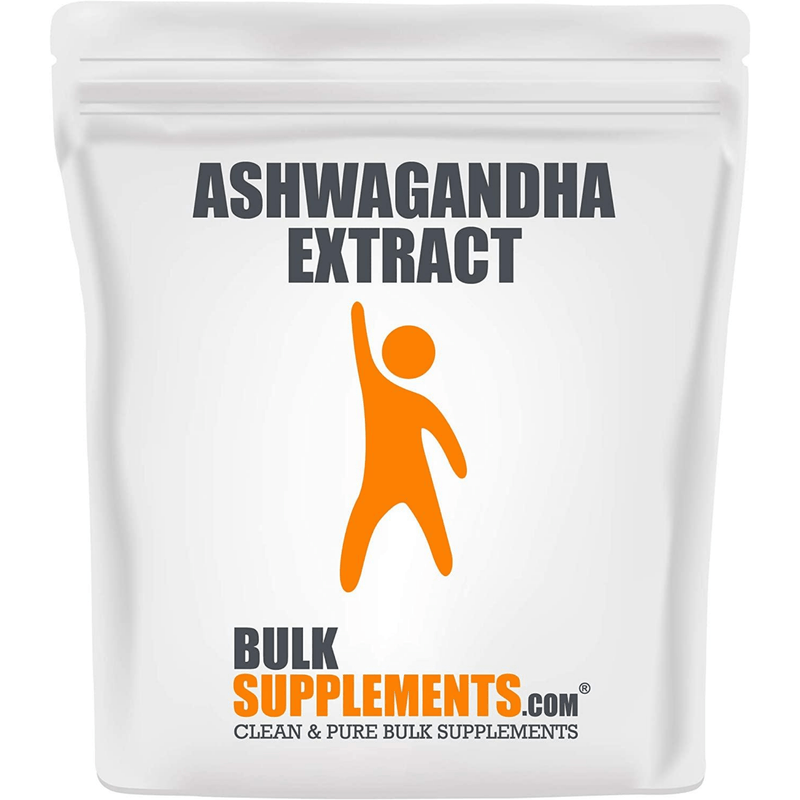 BulkSupplements Ashwagandha Extract - Polvo - Puro Estado Fisico