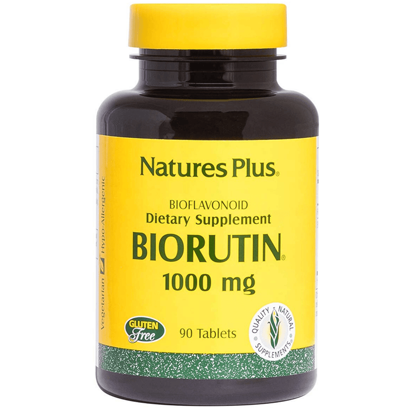 Natures Plus Biorutin 1000mg - 90 Tabletas - Puro Estado Fisico