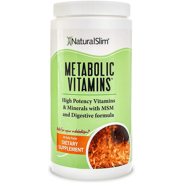 NaturalSlim Metabolic Vitamins - 30 Paquetes - Puro Estado Fisico