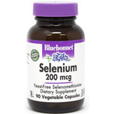 Bluebonnet Selenium 200 mcg - 90 Cápsulas De Origen Vegetal - Puro Estado Fisico