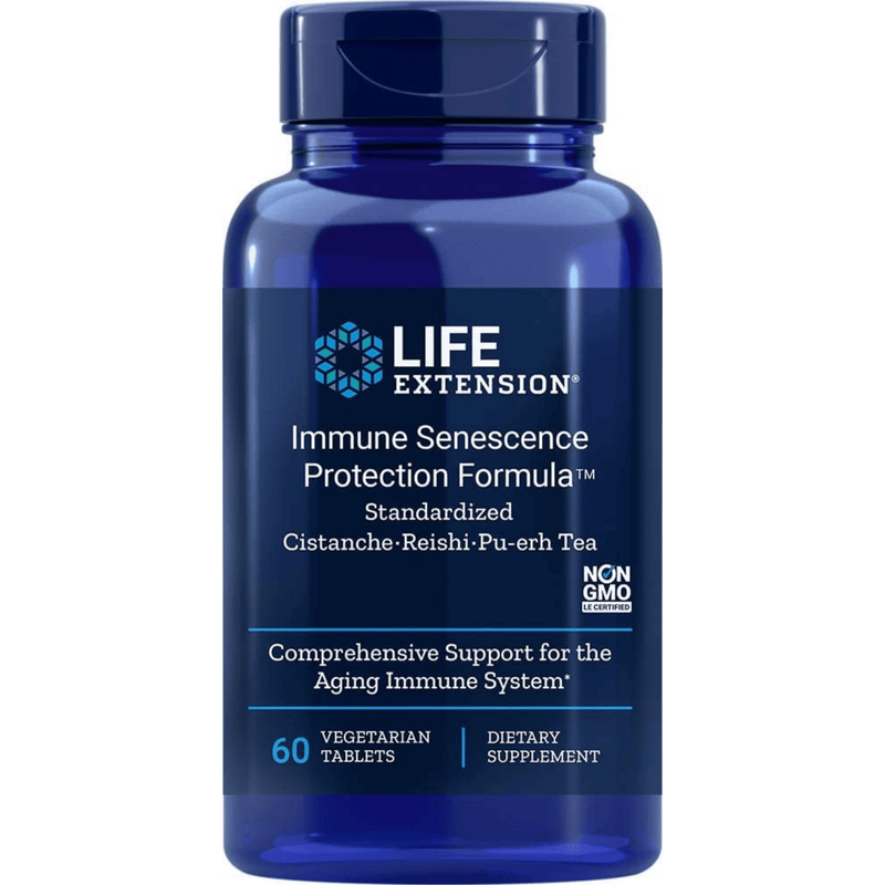 Life Extension Immune Senescence Protection Formula - 60 Tabletas Vegetarianas - Puro Estado Fisico