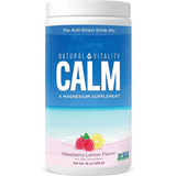 Natural Vitality Calm a Magnesium Supplement - 453 g - Frambuesa Limon - Puro Estado Fisico