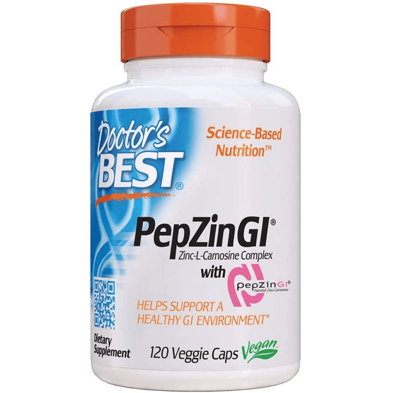Doctor’s Best PepZin GI - 120 Cápsulas Vegetales - Puro Estado Fisico