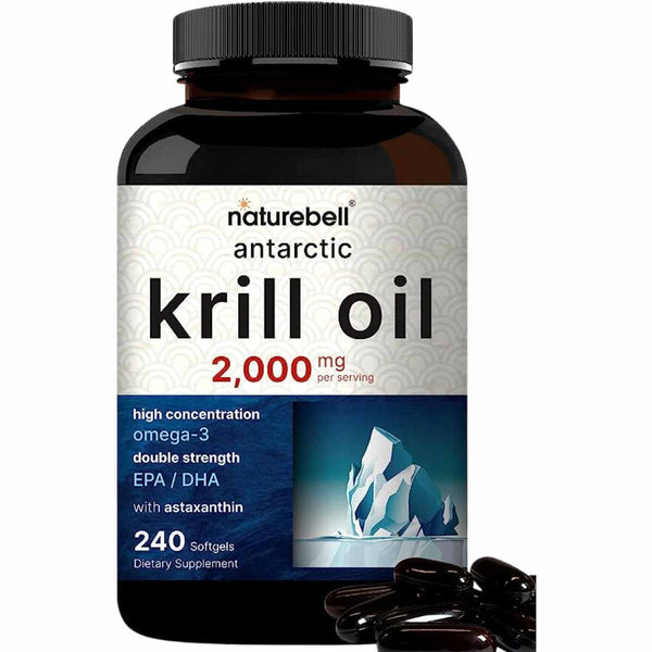 Aceite de Krill - 240 Cápsulas Blandas - Puro Estado Fisico