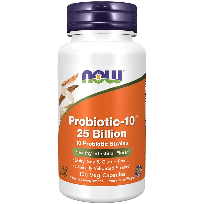 NOW Foods Probiotic-10™ 25 Billion - Puro Estado Fisico