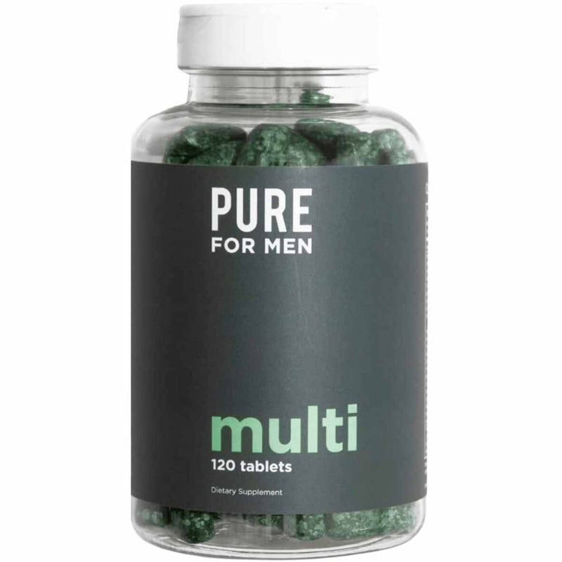 Pure for Men Multivitamínico para Hombres - 120 Tabletas - Puro Estado Fisico