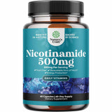 Vitamina B3 Nicotinamida - 500 mg - Puro Estado Fisico