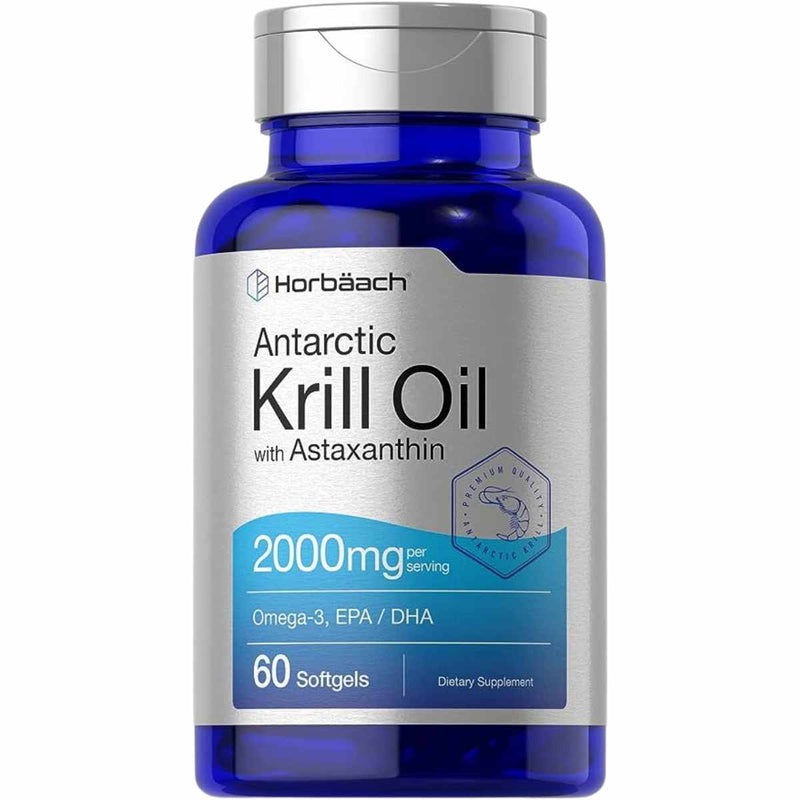 Aceite de krill - 2000mg - 60 Cápsulas blandas - Puro Estado Fisico