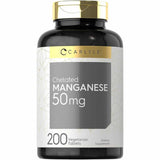 Quelado de Manganeso 50 mg - 200 Tabletas - Puro Estado Fisico