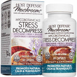 Host Defense Stress Decompress - 60 Cápsulas Vegetarianas - Puro Estado Fisico