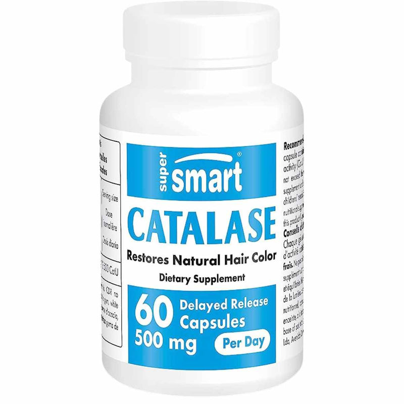 Catalase 500 mg - 60 Cápsulas Vegetarianas - Puro Estado Fisico