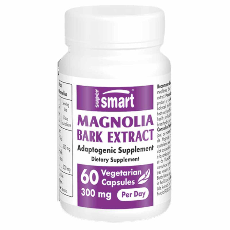 Extracto de corteza de magnolia 300 mg - 60 Cápsulas Vegetarianas - Puro Estado Fisico