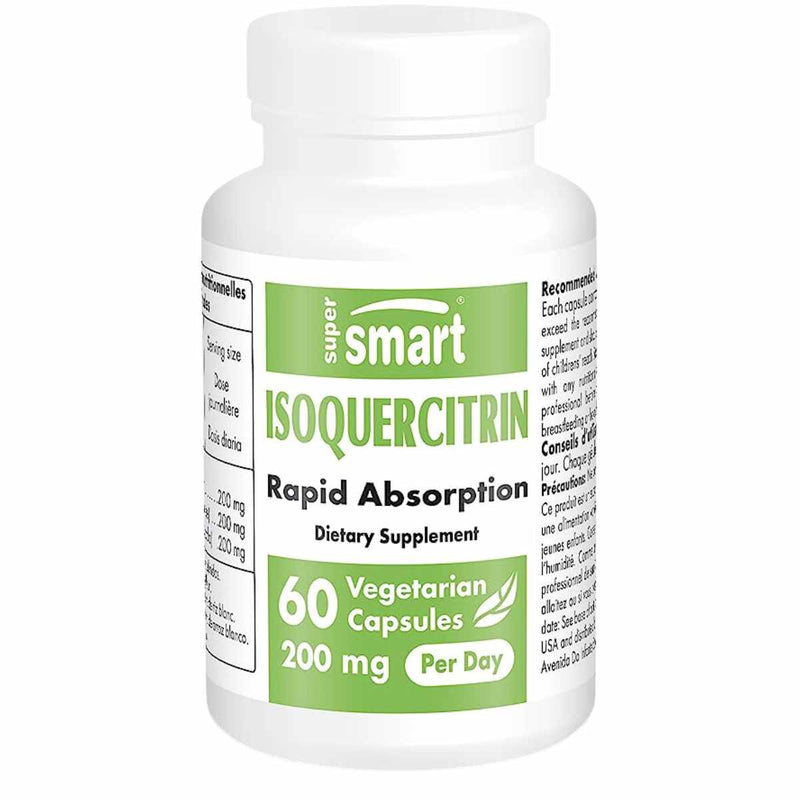 Isoquercitrina 200 mg - 60 Cápsulas Vegetarianas - Puro Estado Fisico