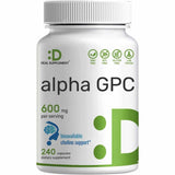 Alfa GPC - 600 mg - 240 Cápsulas - Puro Estado Fisico