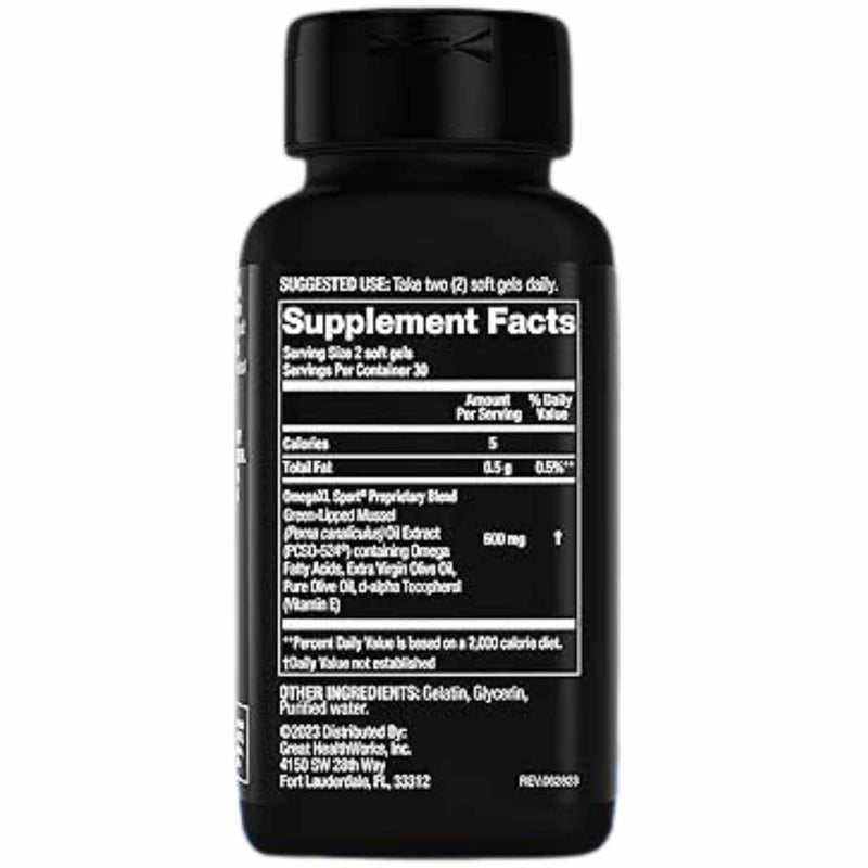 Recuperación Muscular y Respiratorio 600mg 60 Cápsulas Blandas Puro