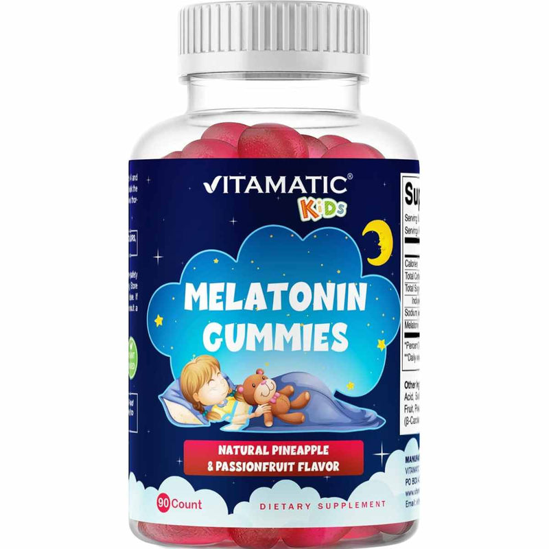 VITA PLUS - MELATONINA PARA NIÑOS 1 MG Bote con 90 gomitas Q160.00 Dosis  recomendada 1 gomita 20-30 minutos antes de dormir • La melatonina es una  hormona natural que se encuentra