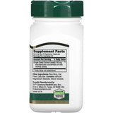 Tabla nutricional del suplemento 21st Century Extracto de Semilla de Uva 100 mg 60 cápsulas